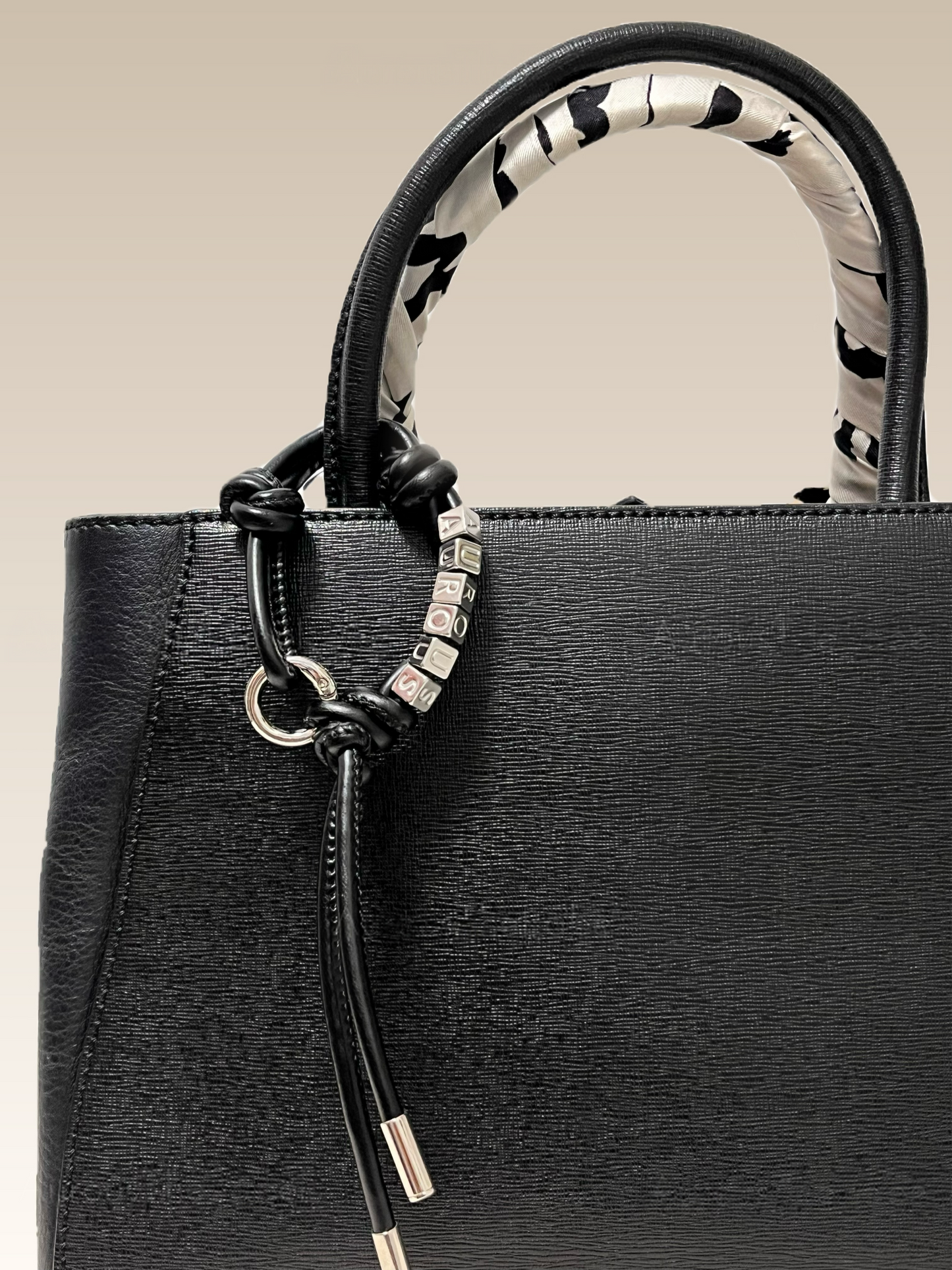 Personalized Name Cord Bag Charm