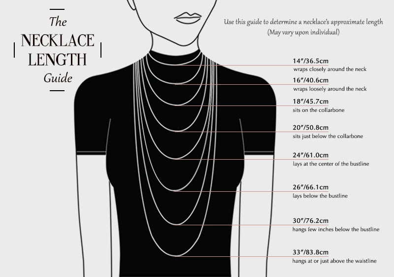 Aurous Atelier Necklace Size Guide