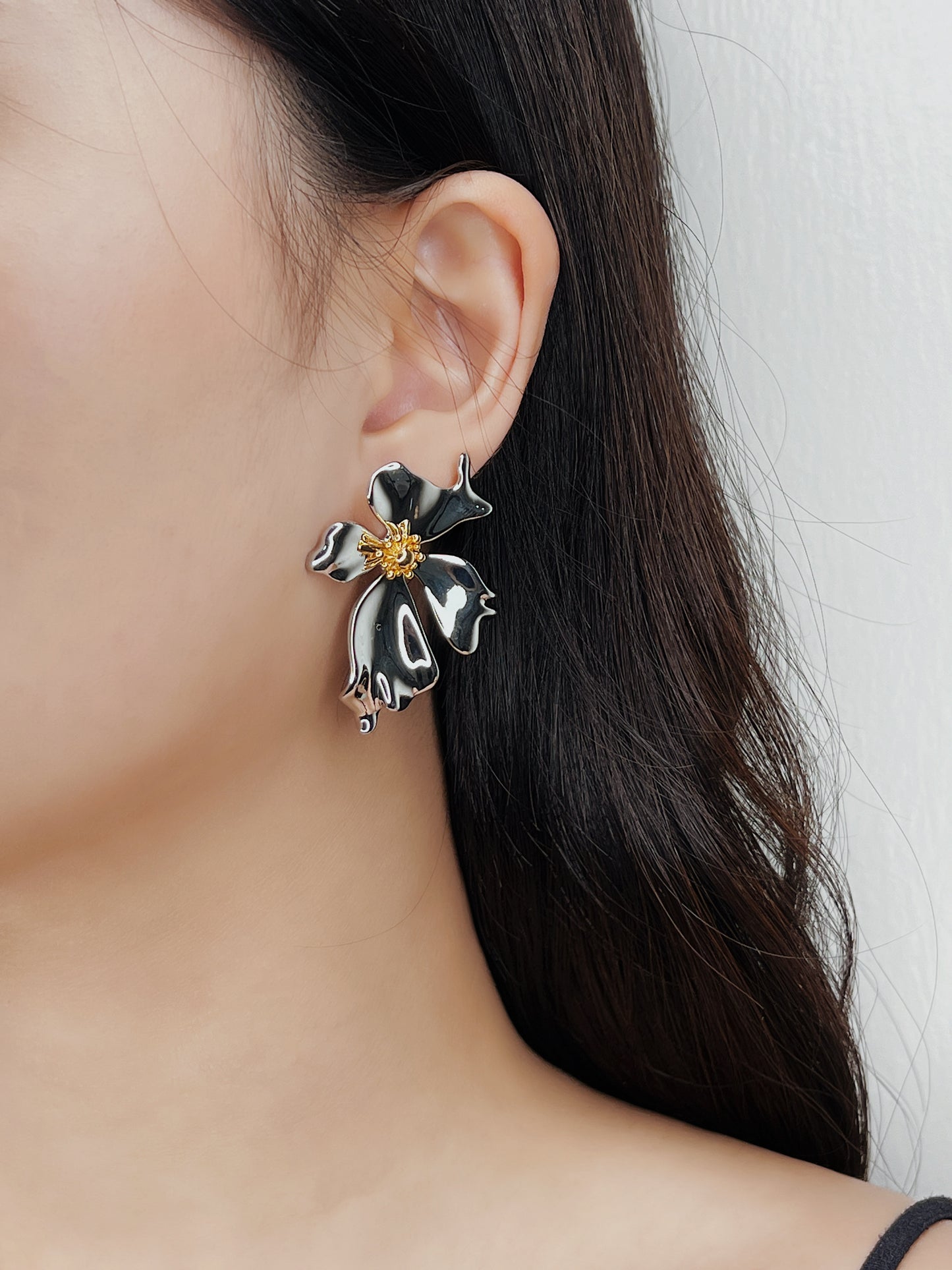 Fiorella Large Blossom Earrings