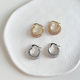 Stella Pave Diamond Hoop Earrings