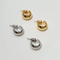 Florence Huggie Hoop Earrings