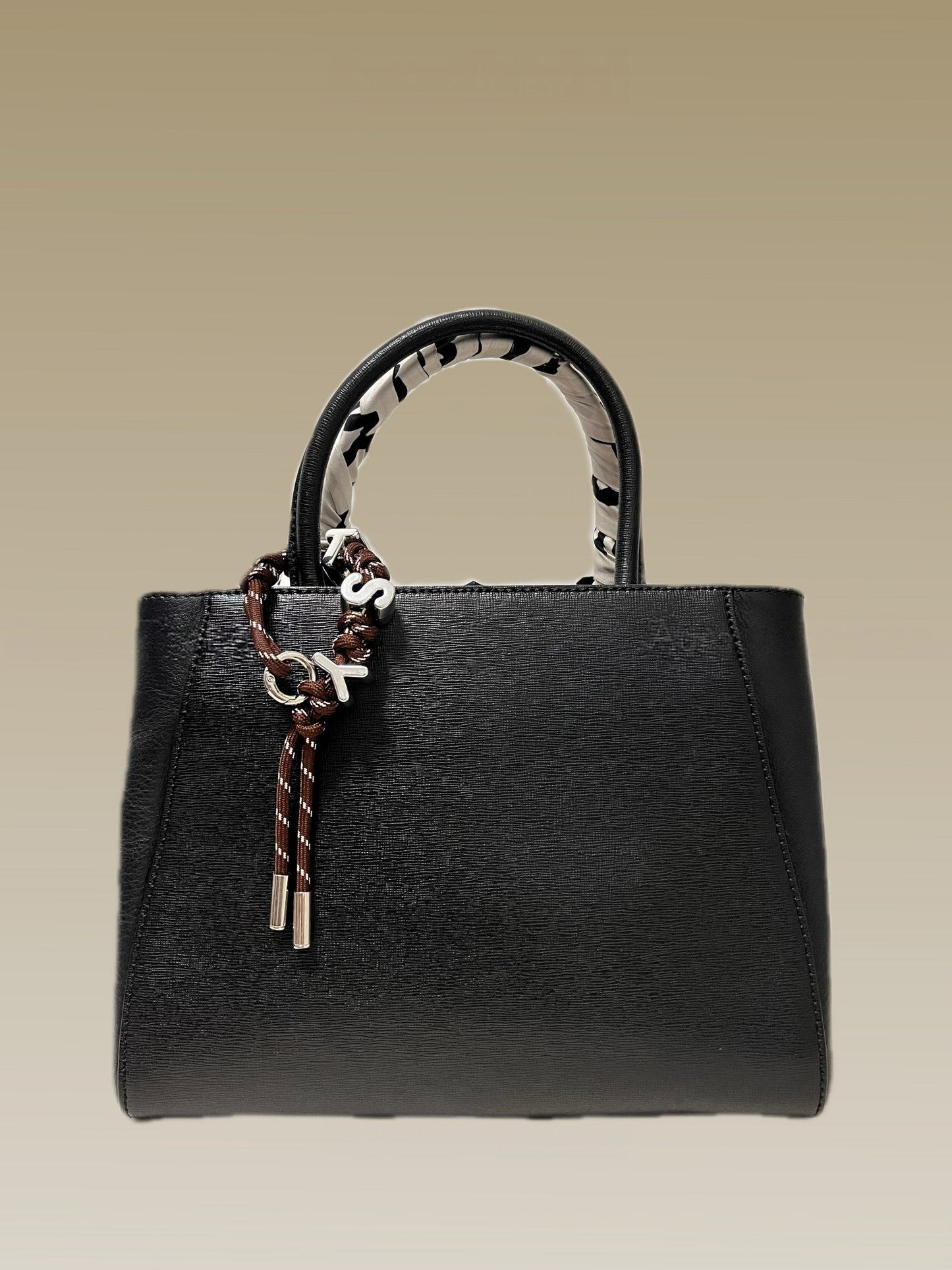 Custom Big Alphabet Name Bag Charm