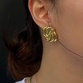 Rudy Textured Stud Earrings
