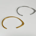 Iva Sleek Irregular Bangle Bracelet