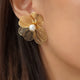 Chloe Bloom Pearl Earrings