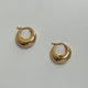 Vanessa Chubby Hoop Earrings