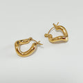 Myla Wavy Hoop Earrings