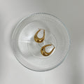 Milica Oval Hoop Earrings
