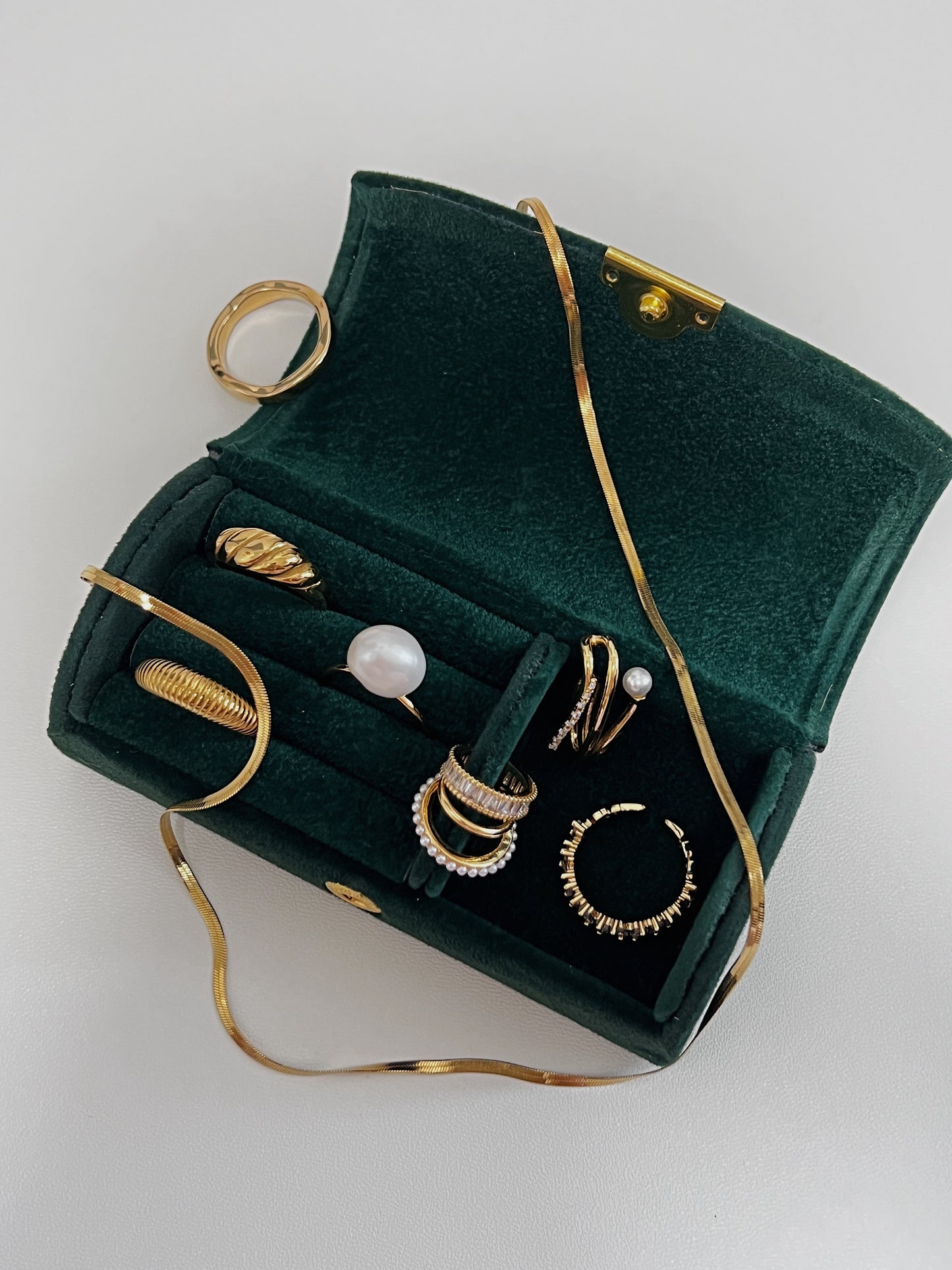 Mini Travel Jewelry Case
