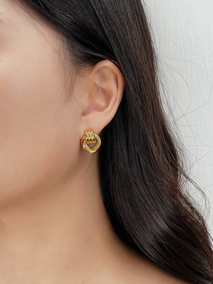 Valentina Triple Knot Earrings