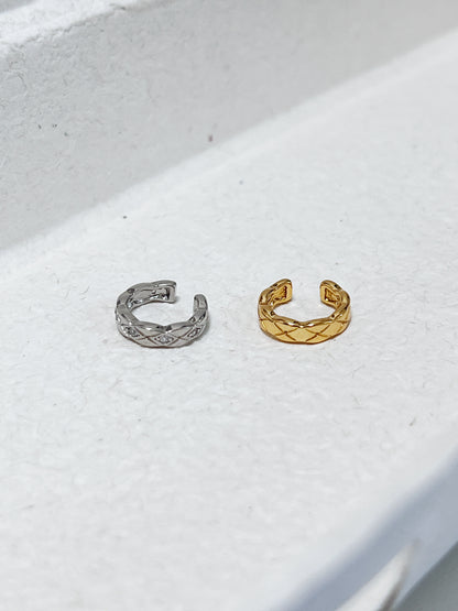 Louie Quilted Ear Cuff