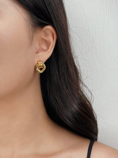 Valentina Triple Knot Earrings