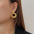 Giselle Circle Knot Earrings