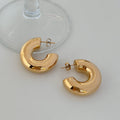 Wynn Statement Hollow Hoop Earrings