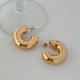Wynn Statement Hollow Hoop Earrings