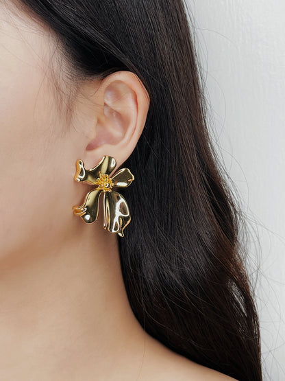 Fiorella Large Blossom Earrings