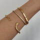Signature CZ Slim Bangle