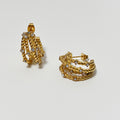 Lily Gold Multi Hoop Earrings
