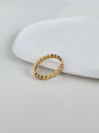 Nicola Bezel Eternity Ring