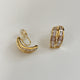 Tiana Princess Cut CZ Clip On Earrings