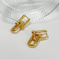 Clara Interlock Link Earrings
