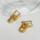 Clara Interlock Link Earrings