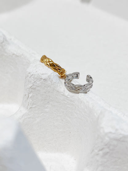 Louie Quilted Ear Cuff