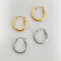 Alexa Bold Classic Hoop Earrings