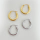 Alexa Bold Classic Hoop Earrings