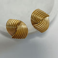 Alice Swirl Fan Earrings
