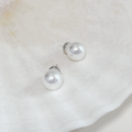 Louvre Classic Pearl Stud Earrings