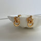 Juliana Interlock Double Circle Earrings