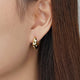 Lyla Pavé CZ Hoop Earrings