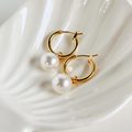 Claire Pearl Drop Earrings