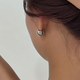 Ginie Minimalist Ball Hoop Earrings