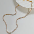 Amelia Gold Tennis Necklace 2.5mm