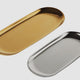 Zephyr Gold Oval Jewelry Tray