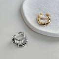 Ashley CZ Double Band Ear Cuff