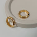 Carlota Statement CZ Band Ring
