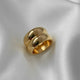 Holly Chunky Cigar Band Ring