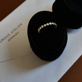 Callie Moissanite Eternity Ring