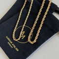 Chelsea Twisted Rope Chain Necklace