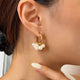 Freya Freshwater Pearl Cluster Hoops