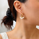 Freya Freshwater Pearl Cluster Hoops