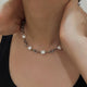 Lydia Baroque Pearl Chain Necklace