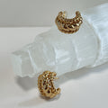 Felicity Rope Textured Clip On Earrings