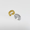 Kate Ribbed Ear Cuff