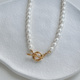 Madeleine Toggle Clasp Freshwater Pearl Necklace