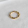 Marina Minimalist Irregular Ring