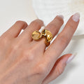 Puglia Modern Wave Ring